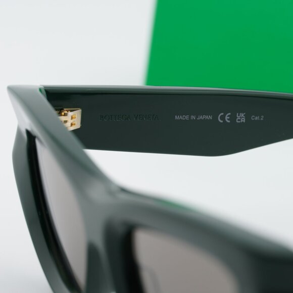 Bottega Veneta BV1220S 004 Cat Eye Sunglasses - Green - Picture 8 of 10